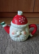 Imbryk Dzbanek Ceramiczny do kawy Święty Mikołaj