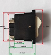 WYŁĄCZNIK 0-1 suszarki FAREL SR-14 włącznik Farel SR14 PRL