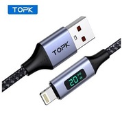 Kabel USB USB typu C z watomierzem 6A 1m