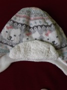 Czapka zimowa kolorowa roz 86/92 H&M