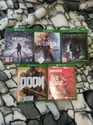 Zestaw gier na Xbox one S/X 5 gier