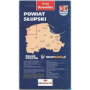 Powiat słupski - Mapa turystyczna