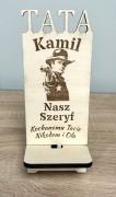 Personalizowany stojak na telefon na Dzień Ojca!