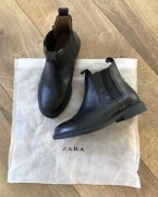 Zara botki z skóry naturalnej r31 dla dziewczynki 