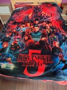 Stranger Things 5 koc flanelowy 220x180
