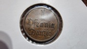 moneta 1 pfennig danzig 1937