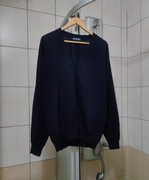 Sweter klasyczny XL Lanieri scandinavia męski granatowy niebieski ciemny w 
