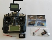 Aparatura RC Turnigy TGY-9X firmware er9x z modułem FrSky DHT 4 odbiorniki