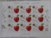 Polska 4529 **Polskie produkty regionalne jabłko - 2014r - czysty  arkusz