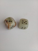Kostki do gry onyks 