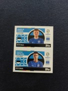 NAKLEJKI EURO 2024 GERMANY TOPPS EST 14 - EST 15