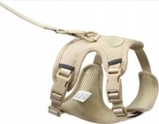 SZELKI UPRZĄŻ ze SMYCZĄ DLA KOTA M/L LucyBalu Explorer