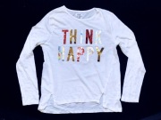 OVS bluzka THINK HAPPY rozm. 140 nowa bez metki