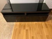 Sprzedam komodę RTV BESTA połysk/czarny