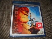 Król Lew - Blu-ray 3D + 2D - Folia - PL - Unikat 