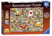 Puzzle Ravensburger emoji 100 el. XXL kompletne