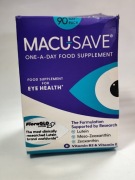 Macu-SAVE One-A-Day – Wsparcie wzroku | 90 Kapsułek (Zapas na 3 miesiące)