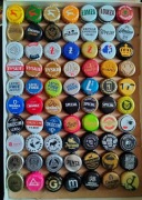 70 kapsli m.in. BAŁTÓW OKOCIM CIESZYN LECH KORMORAN ŁOMŻA WIELKA SOWA itp.