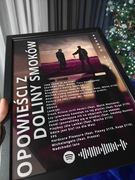 Plakat Bedoes "Opowieści z doliny smoków" plakat w ramce 40x30