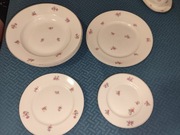 9 szt talerzy Ćmielów porcelana 