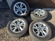 Oryginalne felgi Audi A4 B9 16" + opony zimowe Continental
