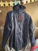 KURTKA robocza OCIEPLANA NORWAY 3w1 ODPINANE RĘKAWy