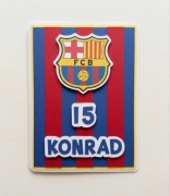 Kartka urodzinowa FC Barcelona – personalizowana na 15 urodziny