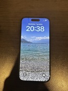 Iphone 15 128 GB czarny + szybki + etui