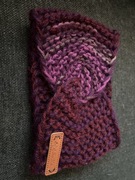 Opaska Handmade rękodzieło fuksja