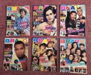 Zestaw 6 zabytkowych magazynów Bravo (lata 90.) – w doskonałym stanie!