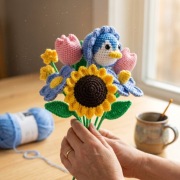 Słodziakowy Bukiet na Baby Shower ! Boy