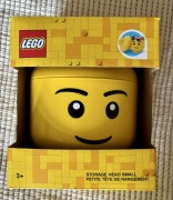 Miniaturowy pojemnik w kształcie głowy LEGO