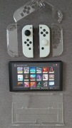 Konsola Nintendo Switch OLED +etui +szkło +gry