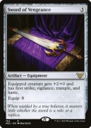 MTG Sword of Vengeance