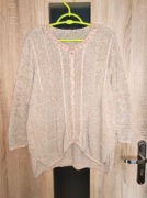 28 Beżowo pudrowy sweter rozmiar L/ XL