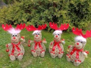 Ozdoby świąteczne renifery 