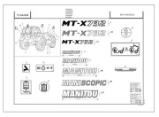 Katalog części Manitou MT-X 732 Seria E-E3 ENG