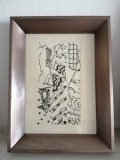 Scenka z Matisse  tusz