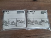 2 nowe taśmy do firanek kronill 8,5x310 cm