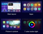 4GB RAM LT Radio nawigacja android Skoda Octavia 3