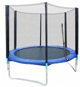 Trampolina ogrodowa 250cm z siatką |odporna na promienie UV | PŁOCK