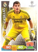PANINI CHAMPIONS LEAGUE 11/12 CASILLAS REAL 
