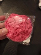 Amarantowo-różowy kwiat spinka broszka