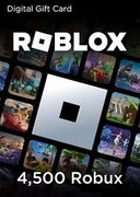 KARTA PODARUNKOWA ROBLOX 4500 RS/ROBUX