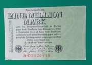 Banknot 1000000 marek, 1923 , Niemcy
