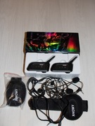 ZESTAW 2X INTERKOM MOTOCYKLOWY BLUETOOTH V6 PRO 