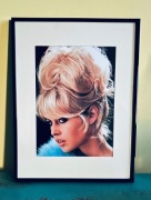 Oprawiony obraz/ druk cyfrowy Brigitte Bardot