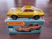 Matchbox Superfast No 16 Pontiac Firebird 