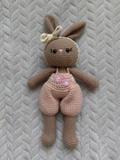 Królik przytulanka handmade 