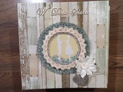 album na zdjęcia ręcznie robiony Ślub